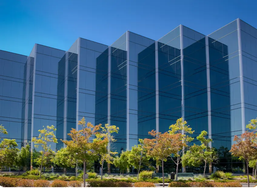 Office building representing Vihara’s expansion